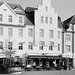 Runde Bank auf dem Lingener Marktplatz