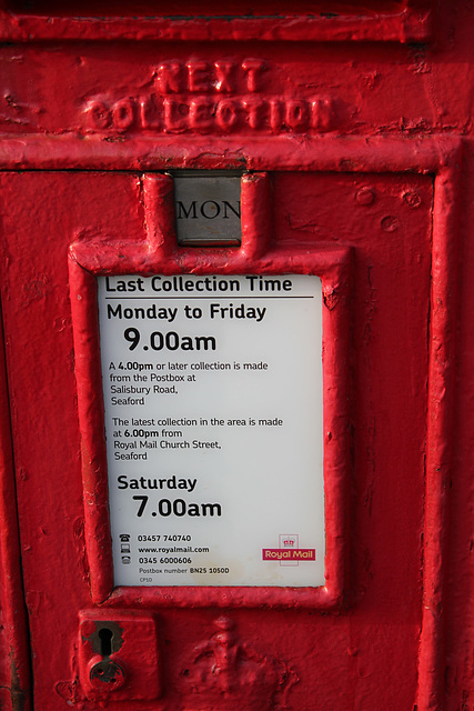 Early bird catches the Post! Seaford - 14.2.2015