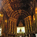 Baroque interior of church.