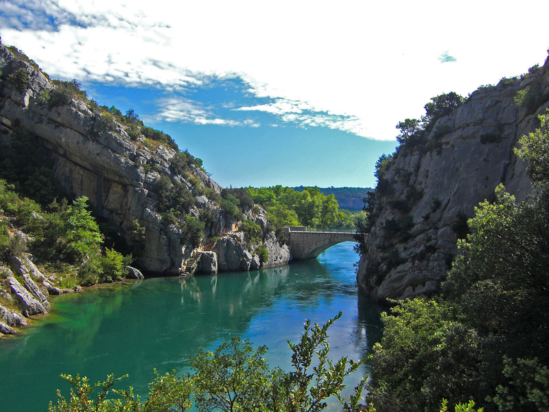 Verdon bei Quinson,