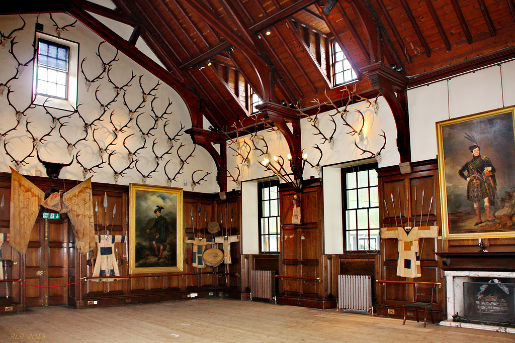 Blair Castle, the Ballroom