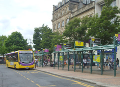 DSCF3655 Yellow Buses 861 (HF14 BWO) in Bournemouth - 27 Jul 2018