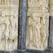 Trogir, portail occidental de la cathédrale : détail.