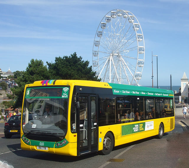 DSCF4088 Yellow Buses 14 (R14 TYB) in Bournemouth - 1 Aug 2018