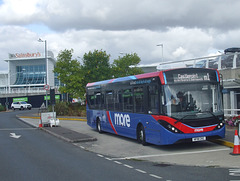 DSCF4030 More Bus 257 (HF18 CKC) in Bournemouth - 1 Aug 2018