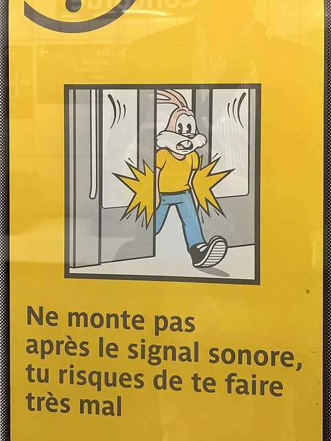 Paris 2024 – Rabbits have to be careful in the metro