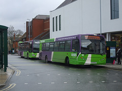 DSCF0633 Ipswich Buses 85 (PJ53 OLE) and 155 (BF65 HVV) - 2 Feb 2018