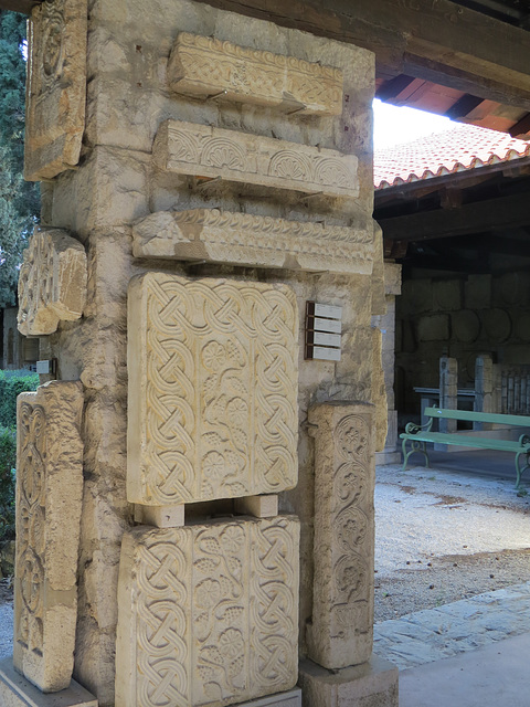 Musée archéologique de Split : décorations chrétiennes.