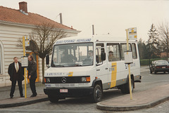 De Lijn contractor - Gruson Autobus 307102 (AEL 514) at Poperinge Station - 25 Mar 1996