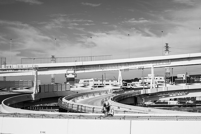 Interchange under construction