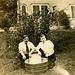 Two Guys, Board with a Washtub