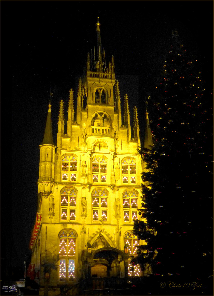 Town Hall from Gouda some days before Christmas...