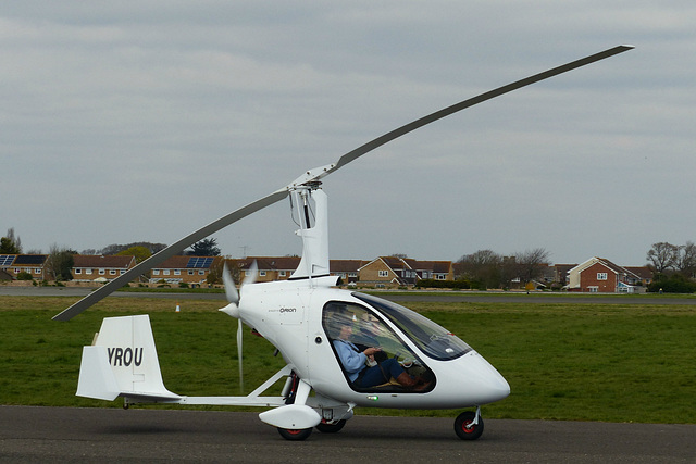 G-YROU at Solent Airport - 27 March 2019