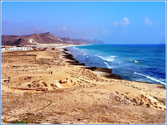 Oman : la costa a occidente di Ṣalāla