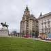 Royal Liver building, Liverpool waterfront