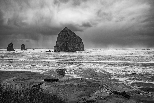 Storm Over the Haystack