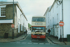 First Eastern Counties 88 (FUM 494Y) in Mildenhall – 15 Sep 2001 (476-10)