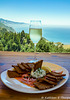 Nepenthe, Big Sur, smoked salmon, Savignon Blanc, and Pacific Coast view!  What's Not to Like!!!