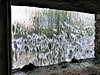 newstead abbey, notts , room behind the c19 waterfall