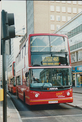 Arriva London South DLA217 (X417 FGP) in Croydon - 23 Jun 2001 (472-29)