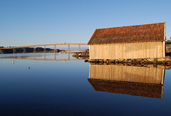 Boathouse on Hafrsfjord