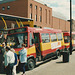 Eastern Counties MB56 (L256 LAH) and TH914 (C914 BEX) in Bury St. Edmunds - 11 Jun 1994