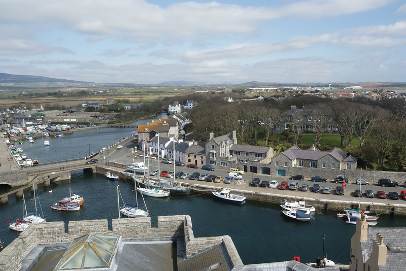 View From Castle Rushen