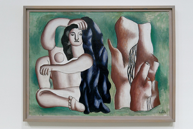 "La baigneuse" (Fernand Léger - 1932)