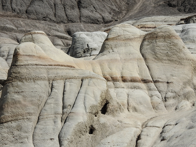 Badlands erosion