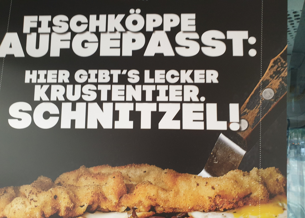 Achtung: Kein Fischrestaurant!