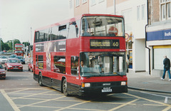 Arriva London South DLO24 (T124 AUA) in Croydon - 23 Jun 2001 (472-30)