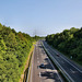Blick auf die Autobahn A31 (Dorsten) / 27.05.2023