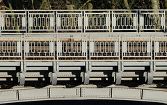 Hochbahnbrücke am Hafen