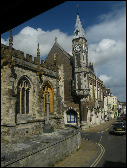 Dorchester clock tower