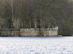 newstead abbey, notts , mid c18 folly fort