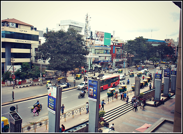 A view from Forum Mall