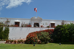 Lima, Larco Museum, Lower Courtyard