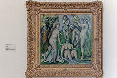 "Cinq baigneuses" (Paul Cézanne - 1887)