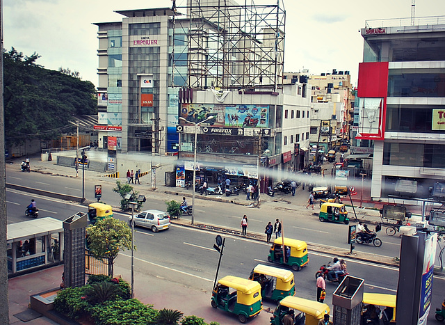 A view from Forum Mall