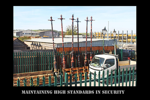 maintaining high standards in security - Newhaven - 29.9.2015