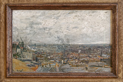 "Vue de Paris, prise de Montmartre" (Vincent Van Gogh - 1886)