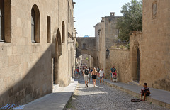 The real Rhodes: Street of the Knights