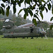 Hélicoptére Chinook de la RAF en Dordogne