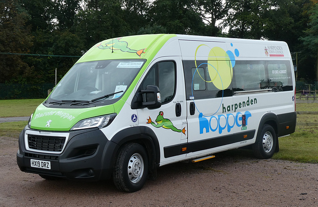 Harpenden Connect HX19 DRZ at Showbus - 29 Sep 2019 (P1040536)