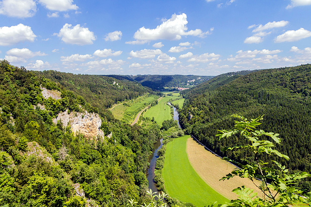 View over the valley