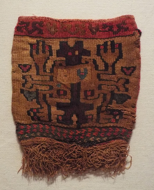 Nazca Coca Pouch in the Virginia Museum of Fine Arts, June 2018