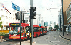 Arriva London South ADL18 (V618 LGC) in Croydon - 23 Jun 2001 (472-14)