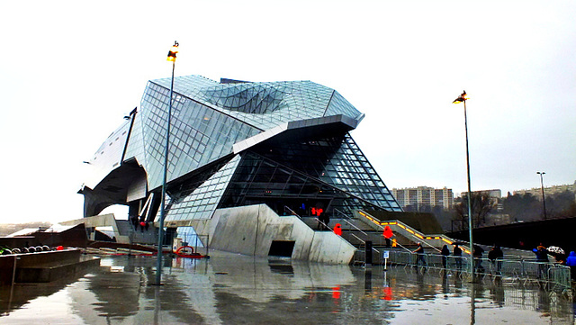 Musée des Confluences a Lyon.