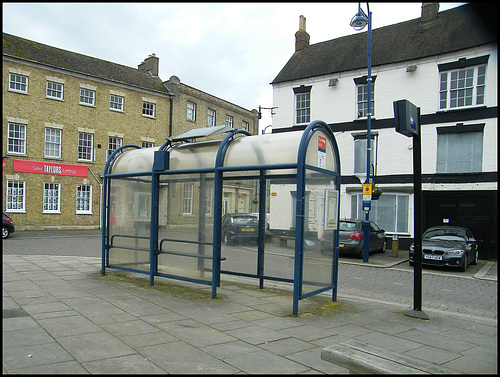 St Neots bus shelter