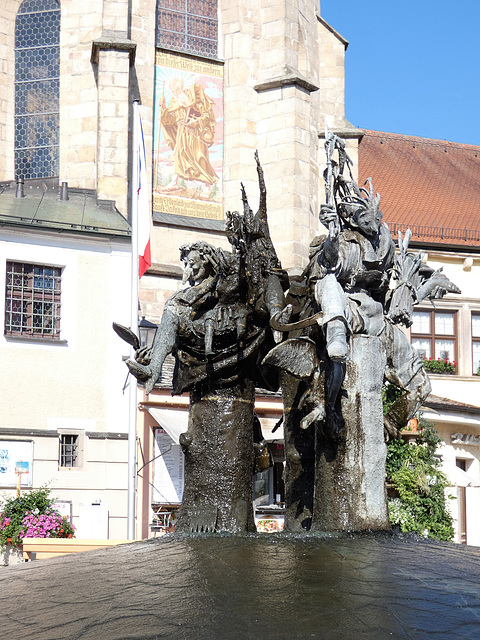 Marktplatzbrunnen in Cham
